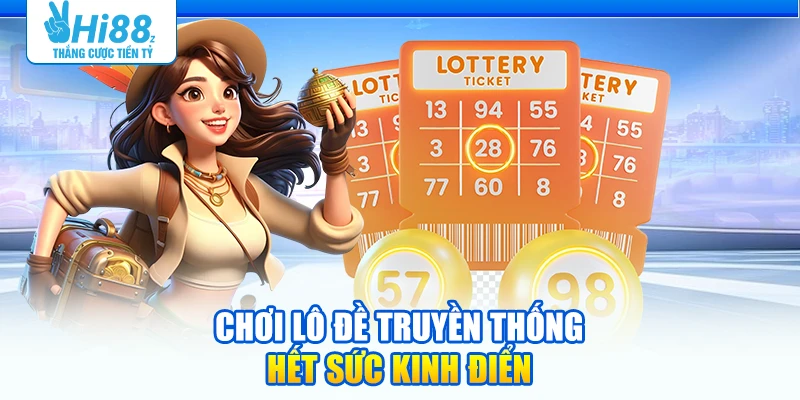 Chơi lô đề truyền thống hết sức kinh điển