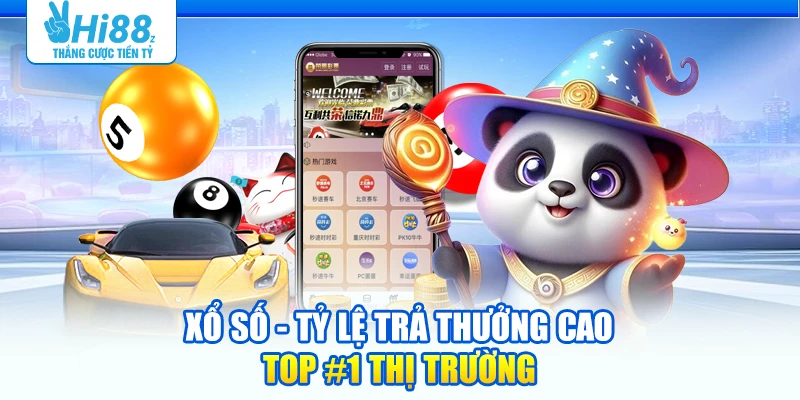 Xổ số - Tỷ lệ trả thưởng cao top #1 thị trường